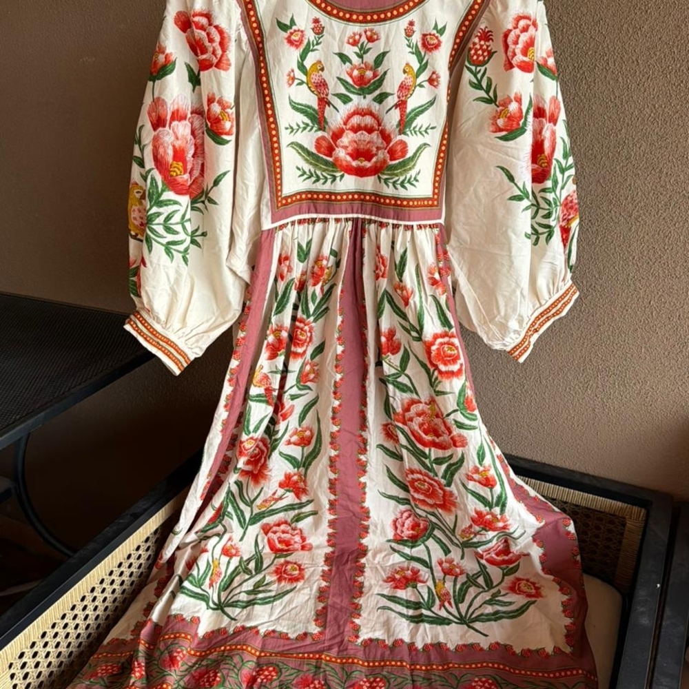 Farm Rio Ainika floral maxi dress - Picture 12 of 15